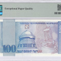 Armenia 100 Dram 1998 P42 PMG67 EPQ