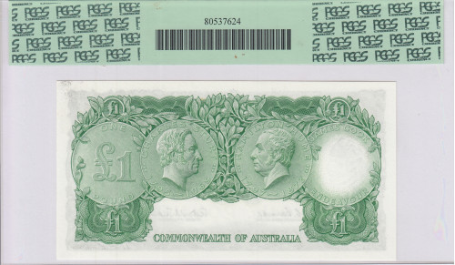 Australia 1 Pound ND 1961 P34a PCGS65
