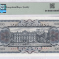 Austria 1000/- Schilling 1966 (ND1970) P147a PMG66 EPQ Austria 1000/- Schilling 1966 (ND1970) P147a PMG66 EPQ