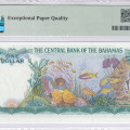 Bahamas 1 Dollar 1974 P35b PMG66 EPQ Bahamas 1 Dollar 1974 P35b PMG66 EPQ