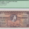 Bermuda 5 Shillings 1957 P18b PCGS67 PPQ
