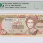 Bermuda 50 Dollars 1989 P38 PMG67 EPQ