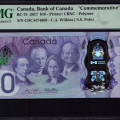 Canada 10 Dollars 2017 P112 PMG66 EPQ Canada 10 Dollars 2017 P112 PMG66 EPQ