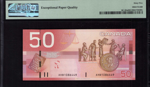 Canada 50 Dollars 2004 P104a PMG65 EPQ