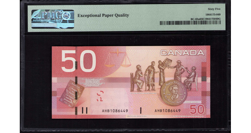 Canada 50 Dollars 2004 P104a PMG65 EPQ Canada 50 Dollars 2004 P104a PMG65 EPQ