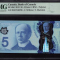 Canada 5 Dollars 2012-13 P106d PMG67 EPQ Canada 5 Dollars 2012-13 P106d PMG67 EPQ