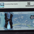 Canada 5 Dollars 2012-13 P106d PMG67 EPQ Canada 5 Dollars 2012-13 P106d PMG67 EPQ