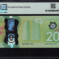 Canada 20 Dollars 2015 P111 PMG66 EPQ "Commemorative" Canada 20 Dollars 2015 P111 PMG66 EPQ "Commemorative"