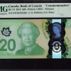 Canada 20 Dollars 2015 P111 PMG68 EPQ "Commemorative"