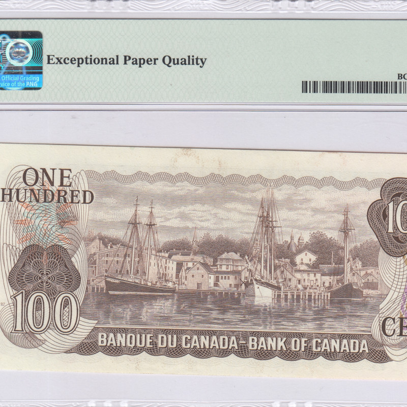 Canada 100 Dollars 1975 P91b PMG65 EPQ Canada 100 Dollars 1975 P91b PMG65 EPQ