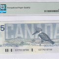 Canada 5 Dollars 1986 P95c PMG66 EPQ Canada 5 Dollars 1986 P95c PMG66 EPQ