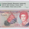 Cayman Islands 10 Dollars 1998 P23 PMG65 EPQ Cayman Islands 10 Dollars 1998 P23 PMG65 EPQ
