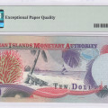Cayman Islands 10 Dollars 1998 P23 PMG65 EPQ Cayman Islands 10 Dollars 1998 P23 PMG65 EPQ