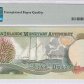 Cayman Islands 5 Dollars 2001 P27a PMG67 EPQ Cayman Islands 5 Dollars 2001 P27a PMG67 EPQ