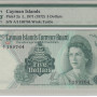 Cayman Island 5 Dollars 1971(1972) P2a PMG67 EPQ Cayman Island 5 Dollars 1971(1972) P2a PMG67 EPQ