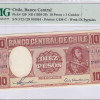 Chile  10 Pesos : 1 Condor ND 1958-59 P120 PMG65 EPQ
