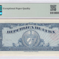 Cuba 1 Peso 1960 P77b PMG66 EPQ Cuba 1 Peso 1960 P77b PMG66 EPQ