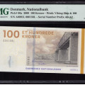 Denmark 100 Kroner 2009 P66a PMG66 EPQ Denmark 100 Kroner 2009 P66a PMG66 EPQ