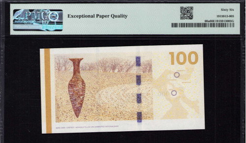 Denmark 100 Kroner 2009 P66a PMG66 EPQ