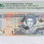 East Caribbean States 10 Dollars 2000 P38g PMG64 EPQ East Caribbean States 10 Dollars 2000 P38g PMG64 EPQ