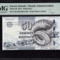 Faeroe Island 50 Kronur 2011 P29 PMG69 EPQ Faeroe Island 50 Kronur 2011 P29 PMG69 EPQ