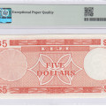 Fiji 5 Dollars 1974 P73c PMG67 EPQ Fiji 5 Dollars 1974 P73c PMG67 EPQ
