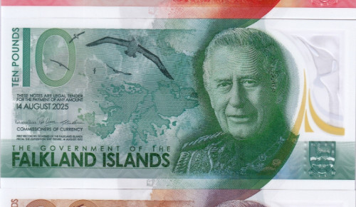 Falkland Islands Yeni set - 5,10,20 Pounds 14.08.2025 