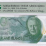 Falkland Island 10 Pounds 14.08.2025 P21a PMG67 EPQ