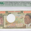 Gabon 10,000 Francs 1978 P5b PMG64