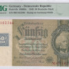 Germany - Democratic Republic  50 D.Mark 1948 P6b PMG66 EPQ