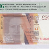 Gibraltar 20 Pounds 1.1.2011 P37 PMG68 EPQ