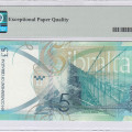 Gibraltar 5 Pounds 2020 P42a PMG66 EPQ Gibraltar 5 Pounds 2020 P42a PMG66 EPQ