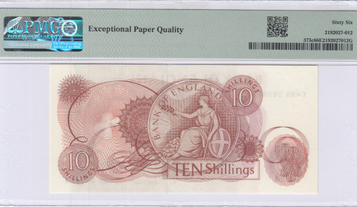 Great Britain  10/- Shillings ND1966-70 P373c PMG67 EPQ