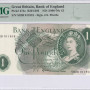 Great Britain 1 Pound ND(1966-70) P374e PMG66 EPQ