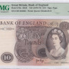 Great Britain 10 Pounds 1970-75 P376c PMG66 EPQ