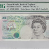 Great Britain 5 Pounds 1990 (ND 1991-98) P382b PMG66 EPQ