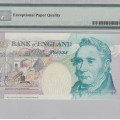 Great Britain 5 Pounds 1990 (ND 1991-98) P382b PMG66 EPQ Great Britain 5 Pounds 1990 (ND 1991-98) P382b PMG66 EPQ