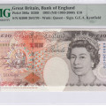 Great Britain 10 Pounds 1993 (ND 1993-2000) P386a PMG64 EPQ Great Britain 10 Pounds 1993 (ND 1993-2000) P386a PMG64 EPQ