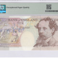 Great Britain 10 Pounds 1993 (ND 1993-2000) P386a PMG64 EPQ Great Britain 10 Pounds 1993 (ND 1993-2000) P386a PMG64 EPQ