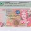 Guernsey 20 Pounds 2018 P63 PMG66 EPQ