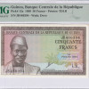 Guinea 50 Francs 1.3.1960 P12a PMG65 EPQ
