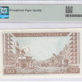 Guinea 50 Francs 1.3.1960 P12a PMG66 EPQ Guinea 50 Francs 1.3.1960 P12a PMG66 EPQ