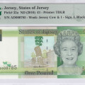 Jersey 1 Pound ND 2010 P32a PMG66 EPQ Jersey 1 Pound ND 2010 P32a PMG66 EPQ