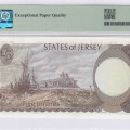 Jersey 5 Pounds 1976-88 P12a PMG66 EPQ Jersey 5 Pounds 1976-88 P12a PMG66 EPQ