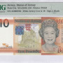 Jersey 10 Pound ND 2010 P34a PMG65 EPQ Jersey 10 Pound ND 2010 P34a PMG65 EPQ