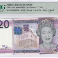Jersey 20 Pound ND 2010 P35a PMG64 EPQ Jersey 20 Pound ND 2010 P35a PMG64 EPQ