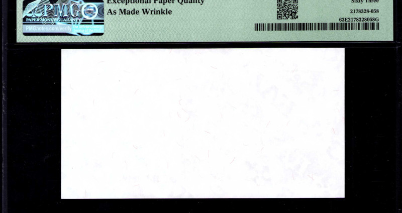 Kazakhstan / Banknote Factory (KAZ) 2008 PMG63 EPQ "Zero Value" Kazakhstan / Banknote Factory (KAZ) 2008 PMG63 EPQ "Zero Value"