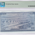Kenya 20/- Shillings 1.7.1973 P8d PMG66 EPQ Kenya 20/- Shillings 1.7.1973 P8d PMG66 EPQ