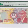 Lesotho 10 Maloti 1989 P11a PMG66 EPQ Lesotho 10 Maloti 1989 P11a PMG66 EPQ
