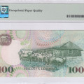 Lesotho 100 Maloti 2009 P19e PMG67 EPQ Lesotho 100 Maloti 2009 P19e PMG67 EPQ
